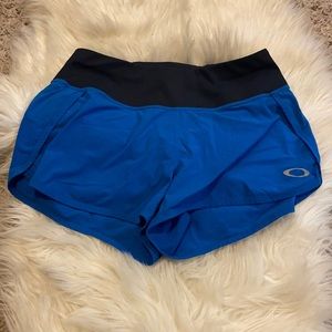 Blue size XS Oakley athletic shorts